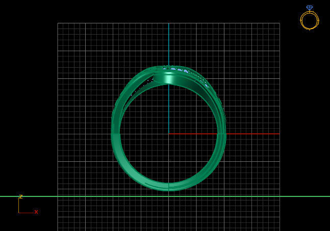 Ring Stone 10 3D print model_3