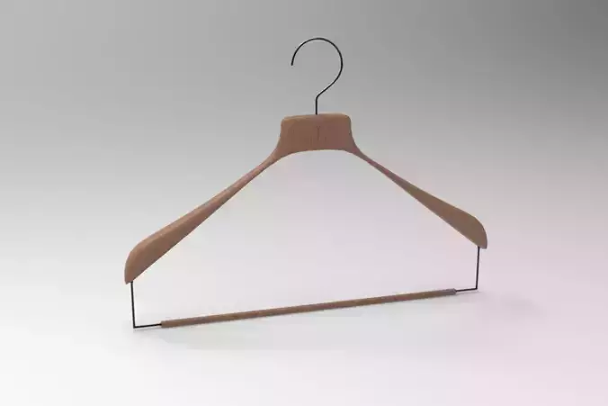 Wood Coat Hanger