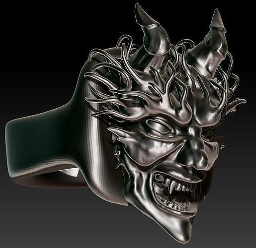 Daemon Ring 3D print model