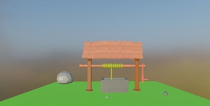 WATER WELL 3D model
