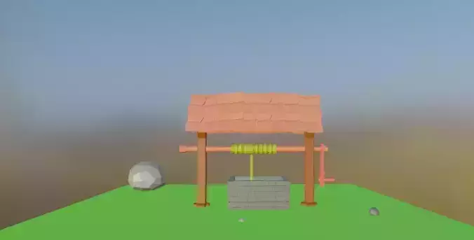 WATER WELL 3D model
