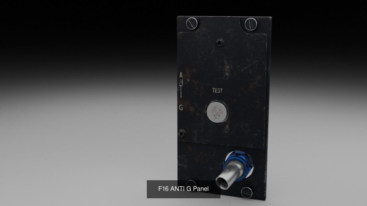 F16 Cockipt Instruments and Gauges 3D Model Collection_110