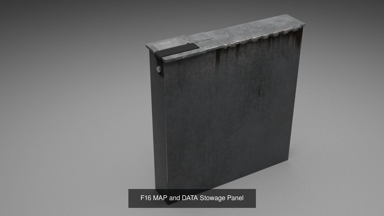 F16 Cockipt Instruments and Gauges 3D Model Collection_154