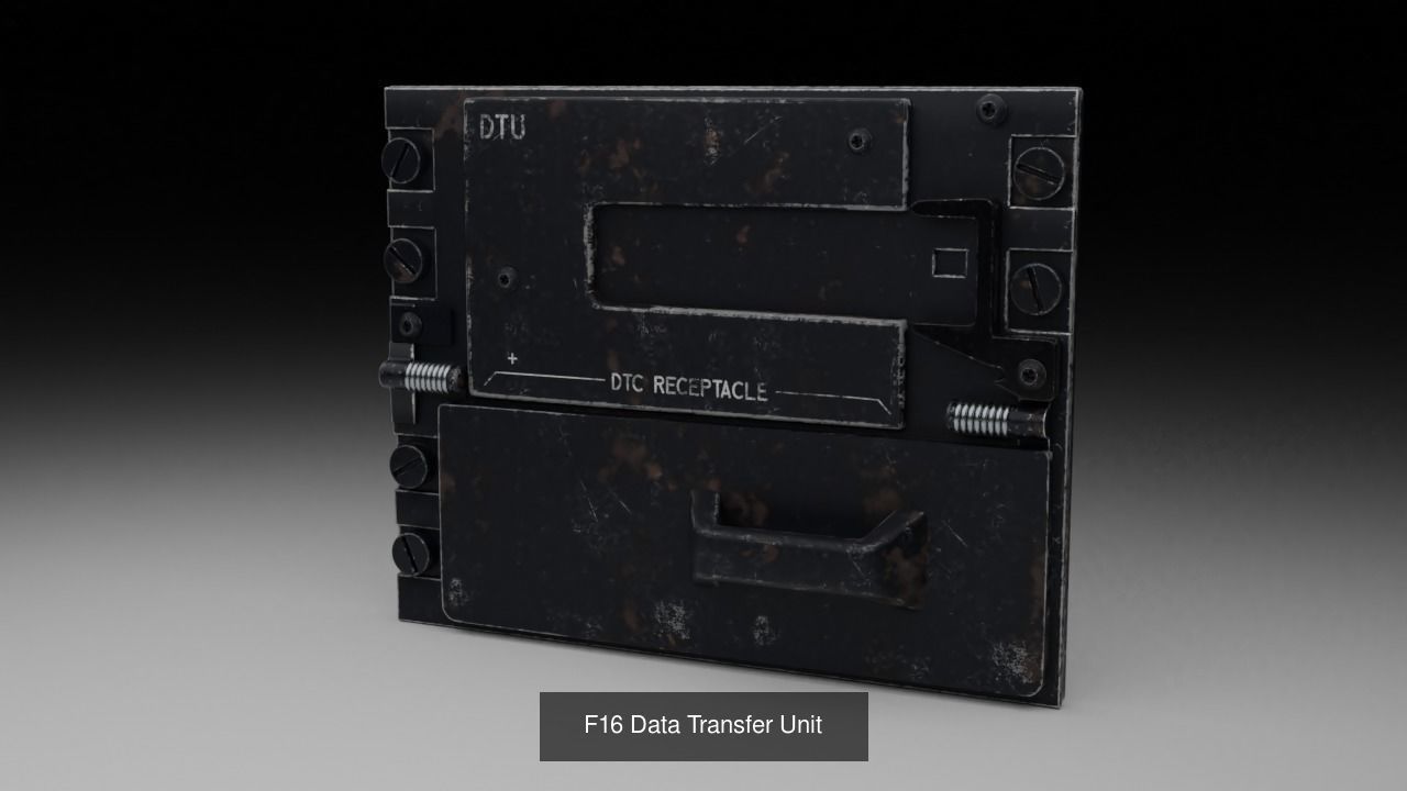 F16 Cockipt Instruments and Gauges 3D Model Collection_153