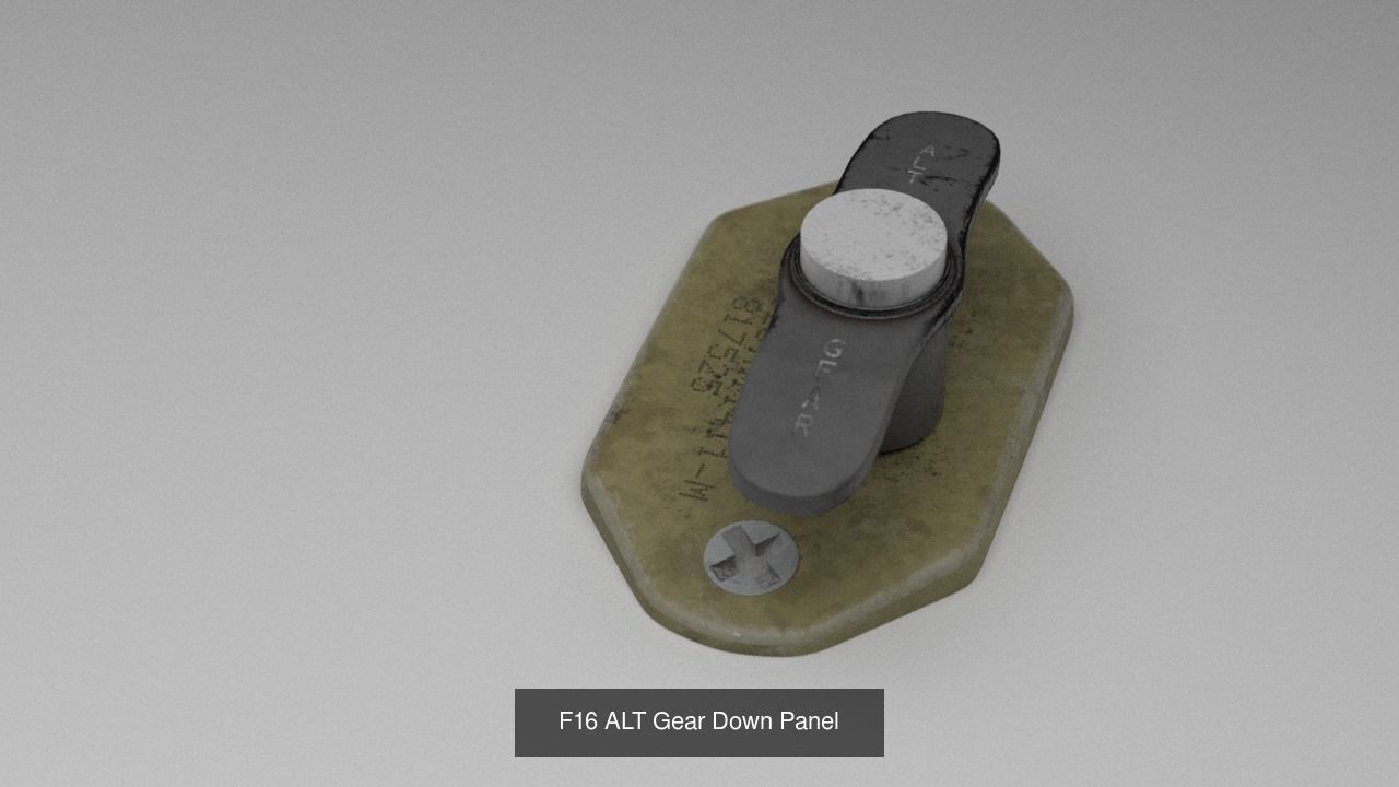F16 Cockipt Instruments and Gauges 3D Model Collection_156