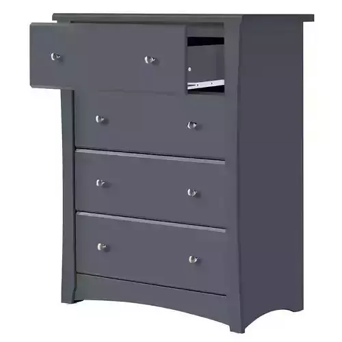 Crescent Drawer Chest - 6 Colour