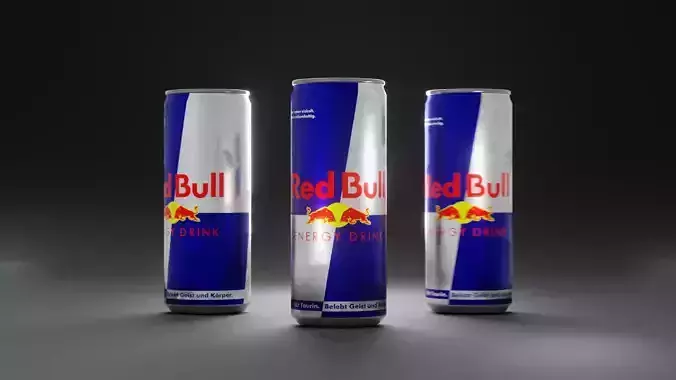 Red bull animated