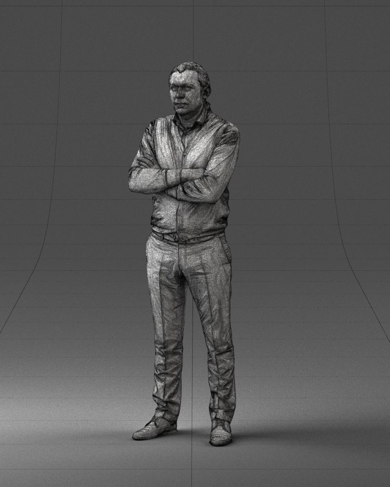 000033 IT manager 0927 3D model_2