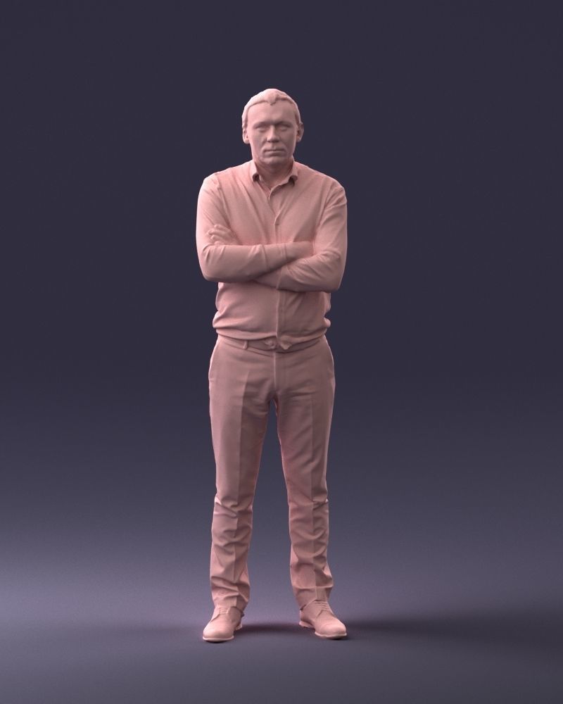 000033 IT manager 0927 3D model_4