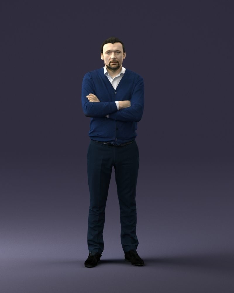 000033 IT manager 0927 3D model_3