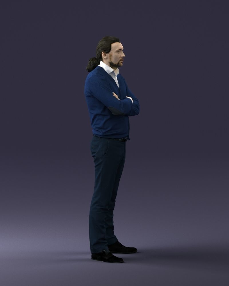 000033 IT manager 0927 3D model_6