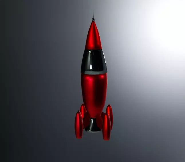 SpaceShip rocket ship 3D model