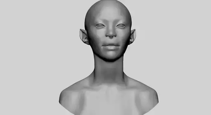 Female Creature Head v6