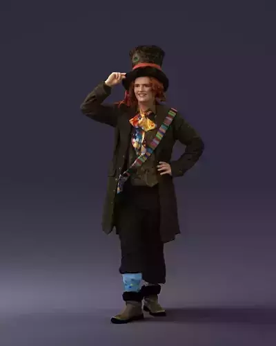 000303 Mad Hatter 1101 3dp