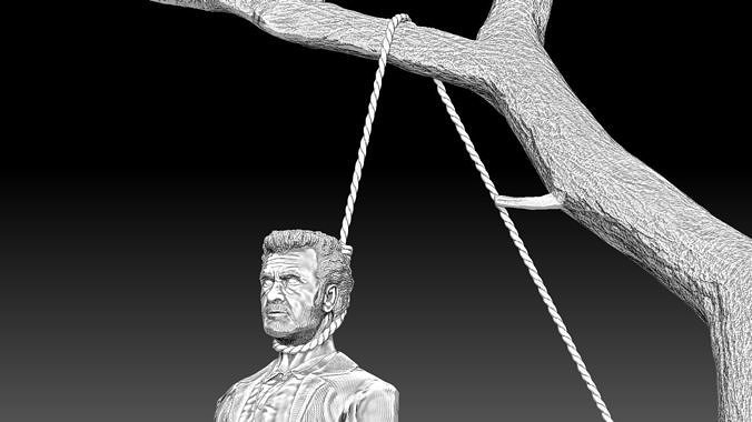 The hanging of Tuco 3D model