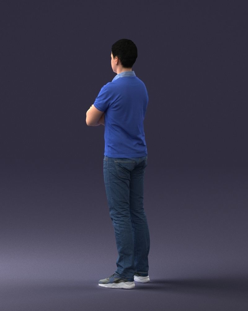 000062 Man in Casual Clothes 0506 3dp 3D print model_37