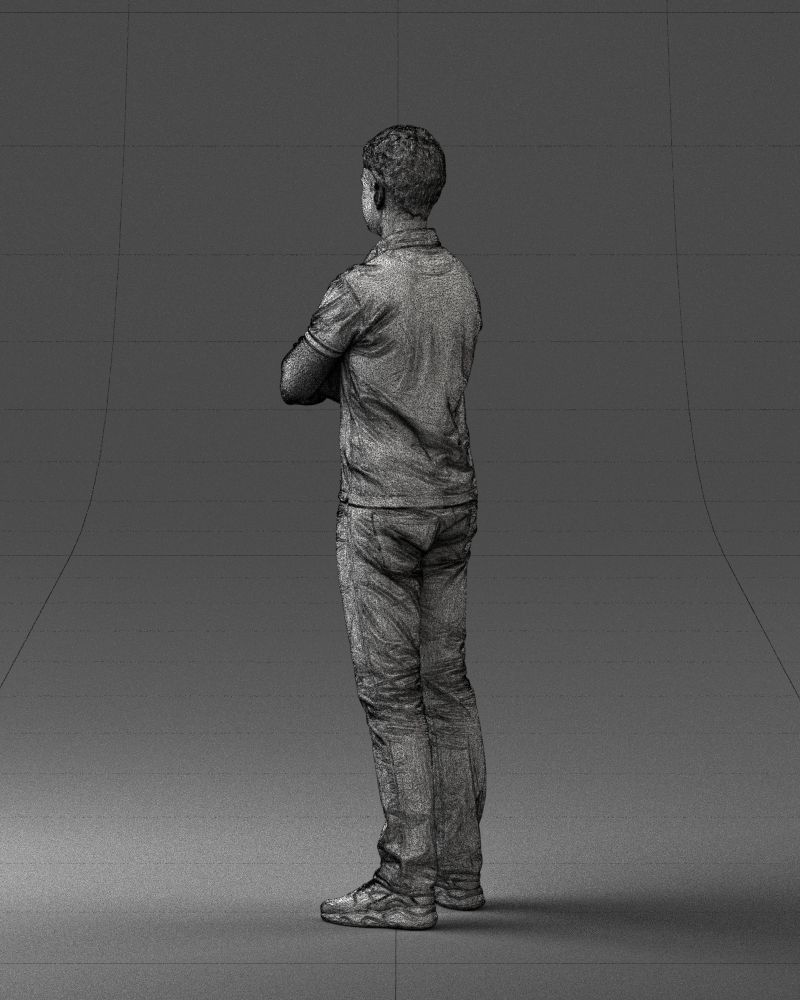 000062 Man in Casual Clothes 0506 3dp 3D print model_38