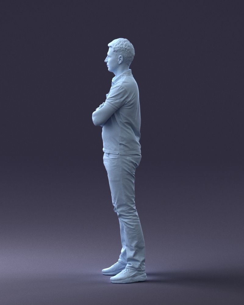 000062 Man in Casual Clothes 0506 3dp 3D print model_36