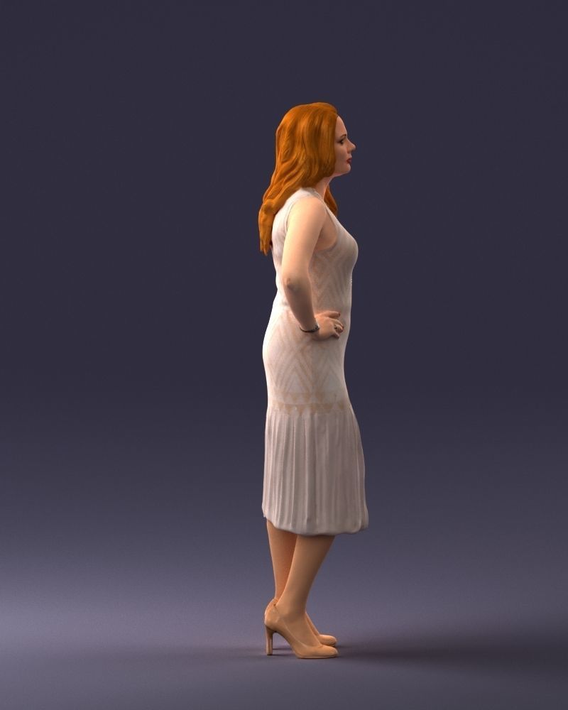 000015 Posed woman 0430 3dp 3D print model_6