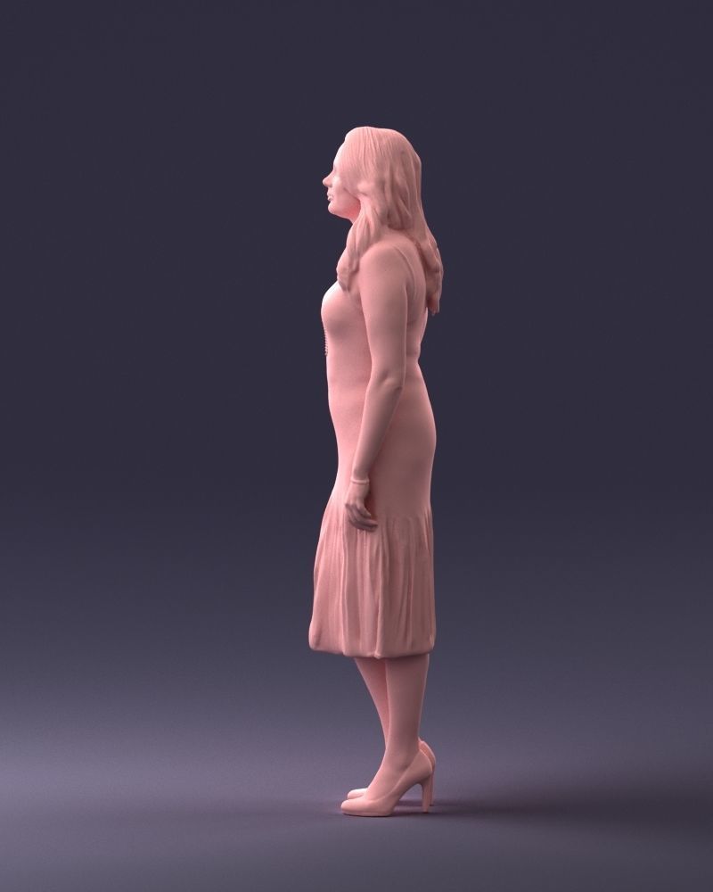 000015 Posed woman 0430 3dp 3D print model_13