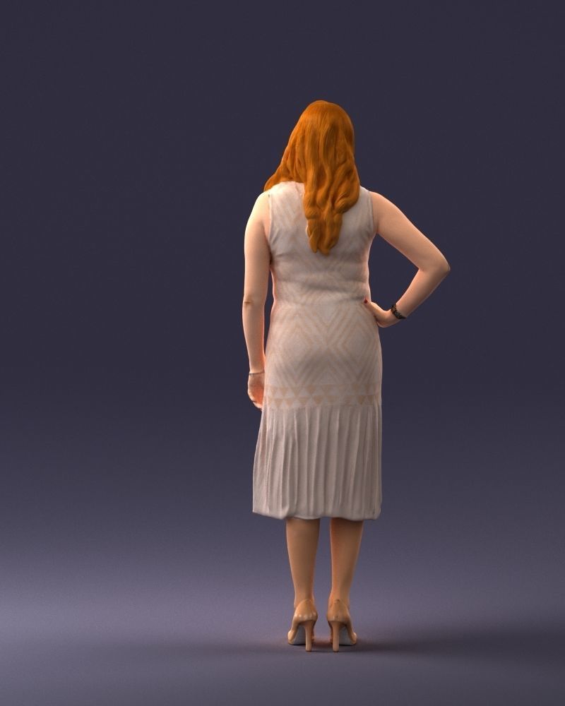 000015 Posed woman 0430 3dp 3D print model_9