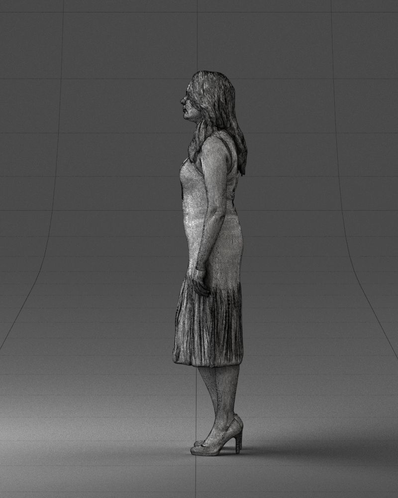 000015 Posed woman 0430 3dp 3D print model_14
