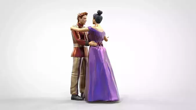 Prince and Princess dancing