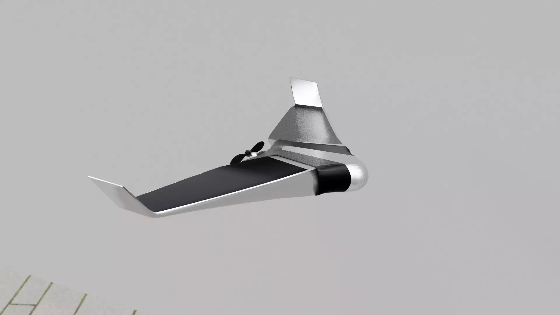 Propeller Drone  3D model_0