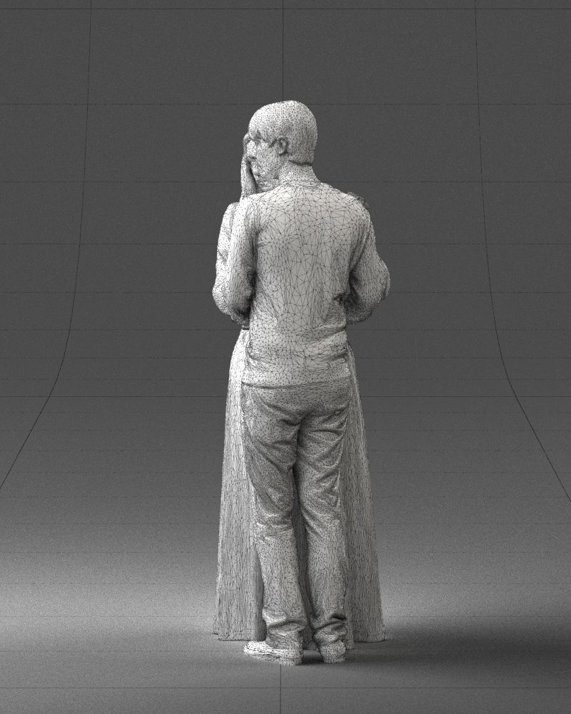 000095 Romantic Couple 1128 3dp 3D print model_29