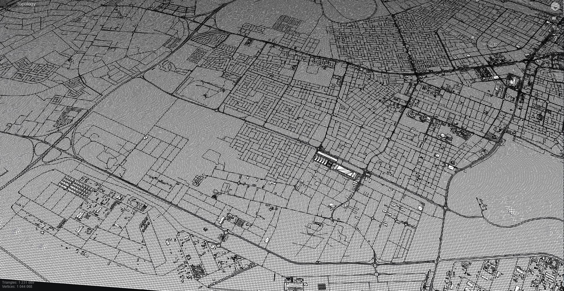 Cityscape Ajman United Arab Emirates 3D model_7