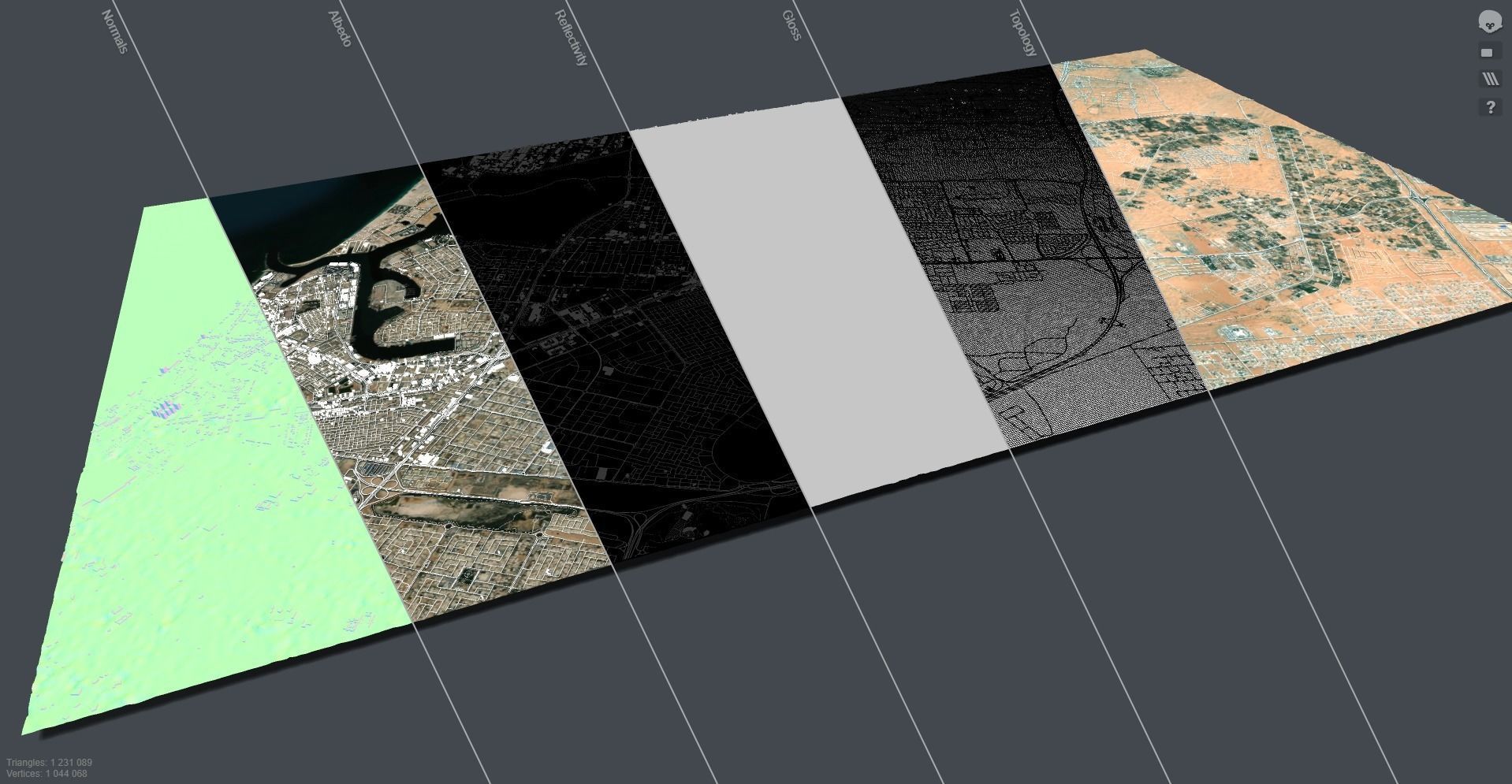 Cityscape Ajman United Arab Emirates 3D model_13