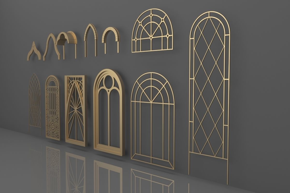 Arc Decor 3D model_2