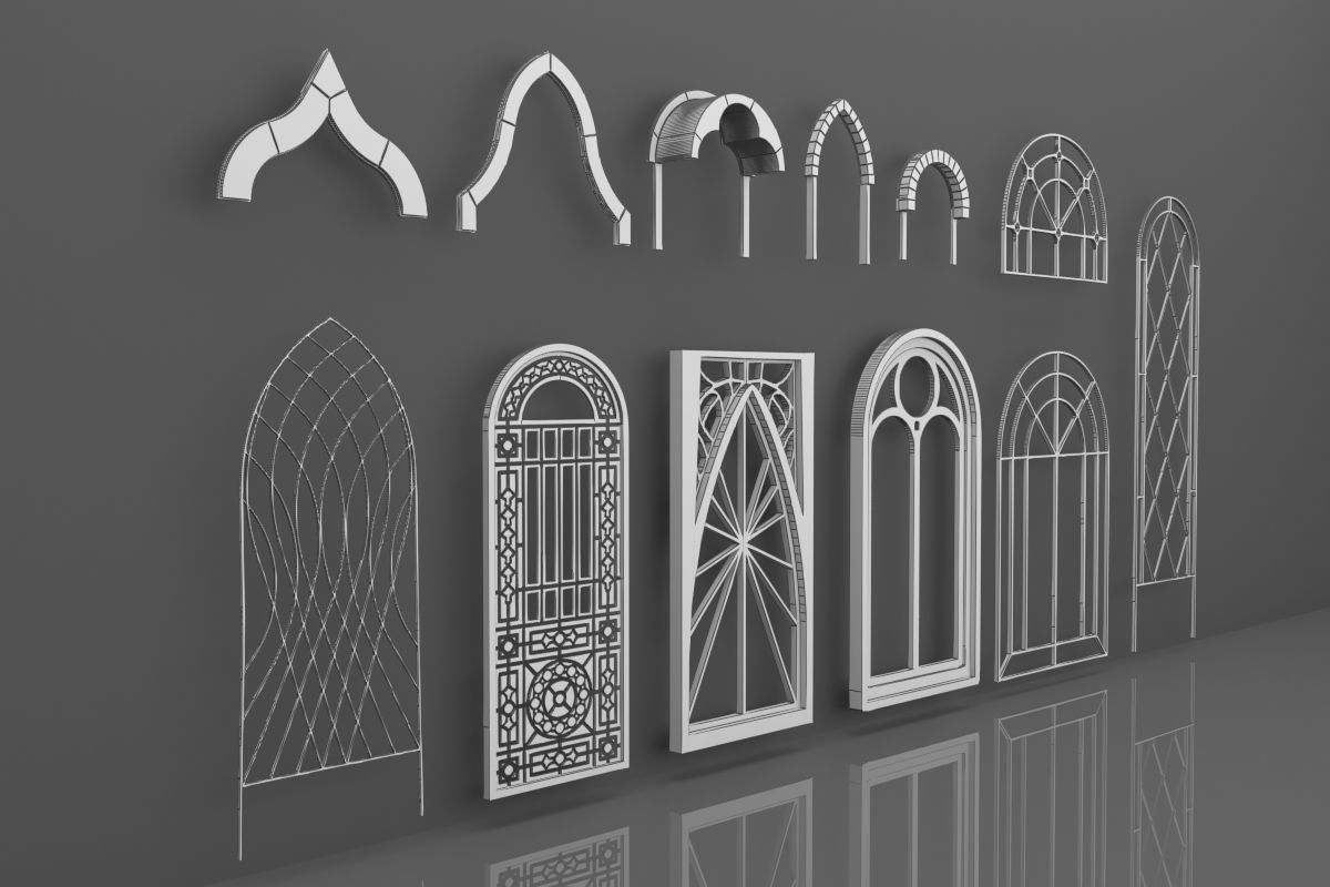 Arc Decor 3D model_3