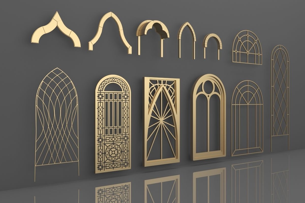 Arc Decor 3D model_1