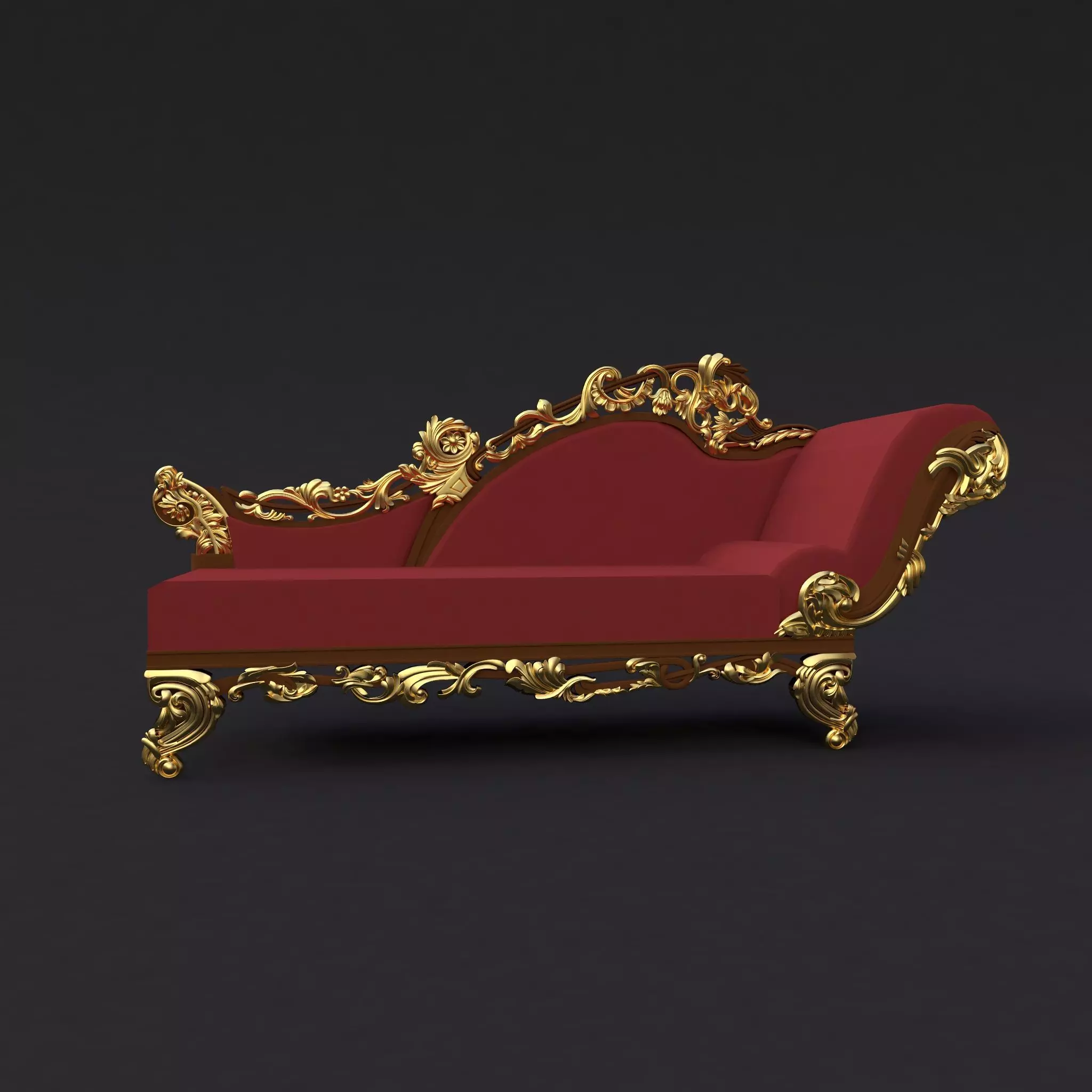 sofa High quality 3d models for processing on a cnc machine 3D model_0
