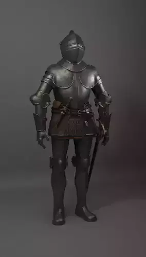 Knight in armor