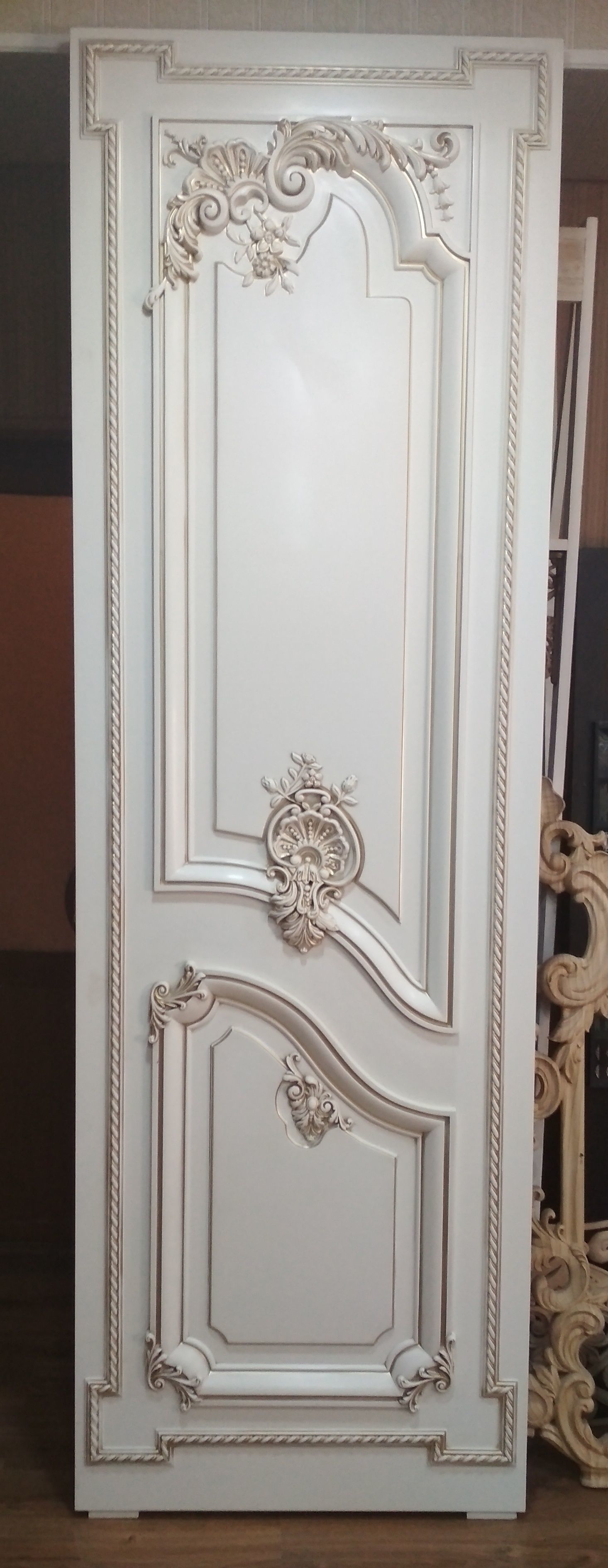 door High quality 3d models for processing on a cnc machine  3D model_2