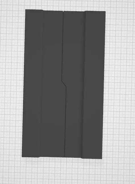 Simple elewator Door Free 3D model