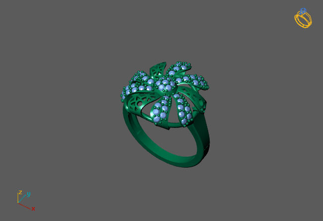 New Ring Models 93 3D print model_1