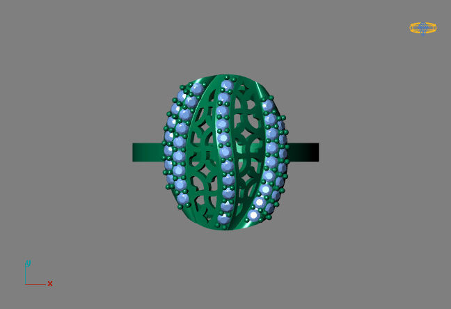 New Ring Models 91 3D print model_2