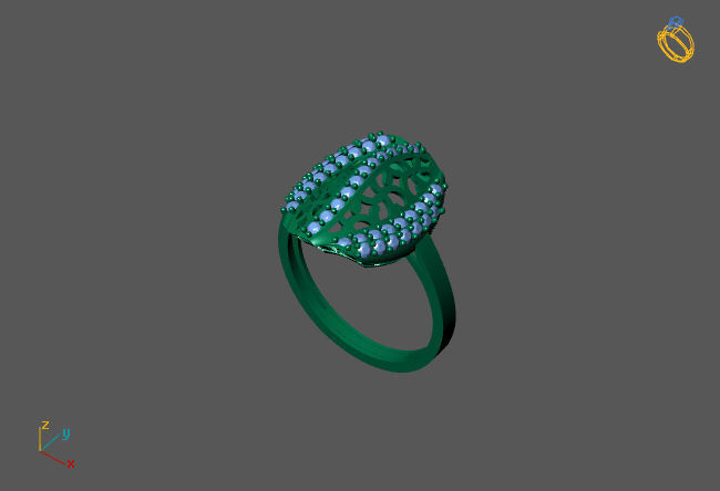 New Ring Models 91 3D print model_1