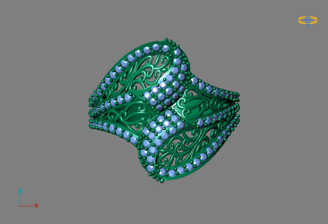 New Ring Models 86 3D print model_2