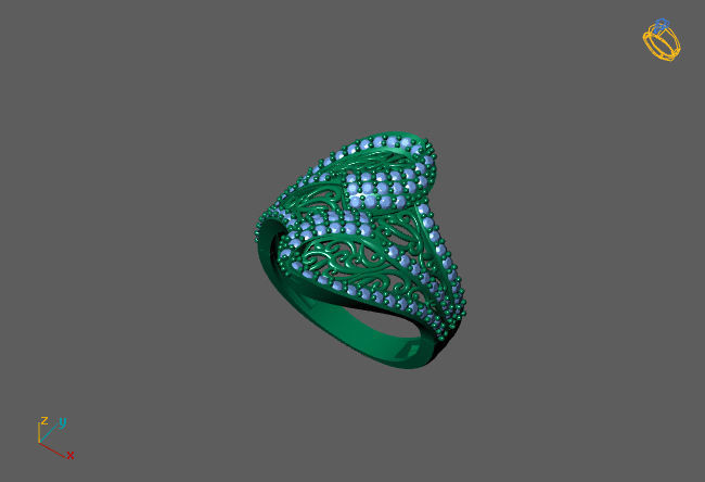 New Ring Models 86 3D print model_1
