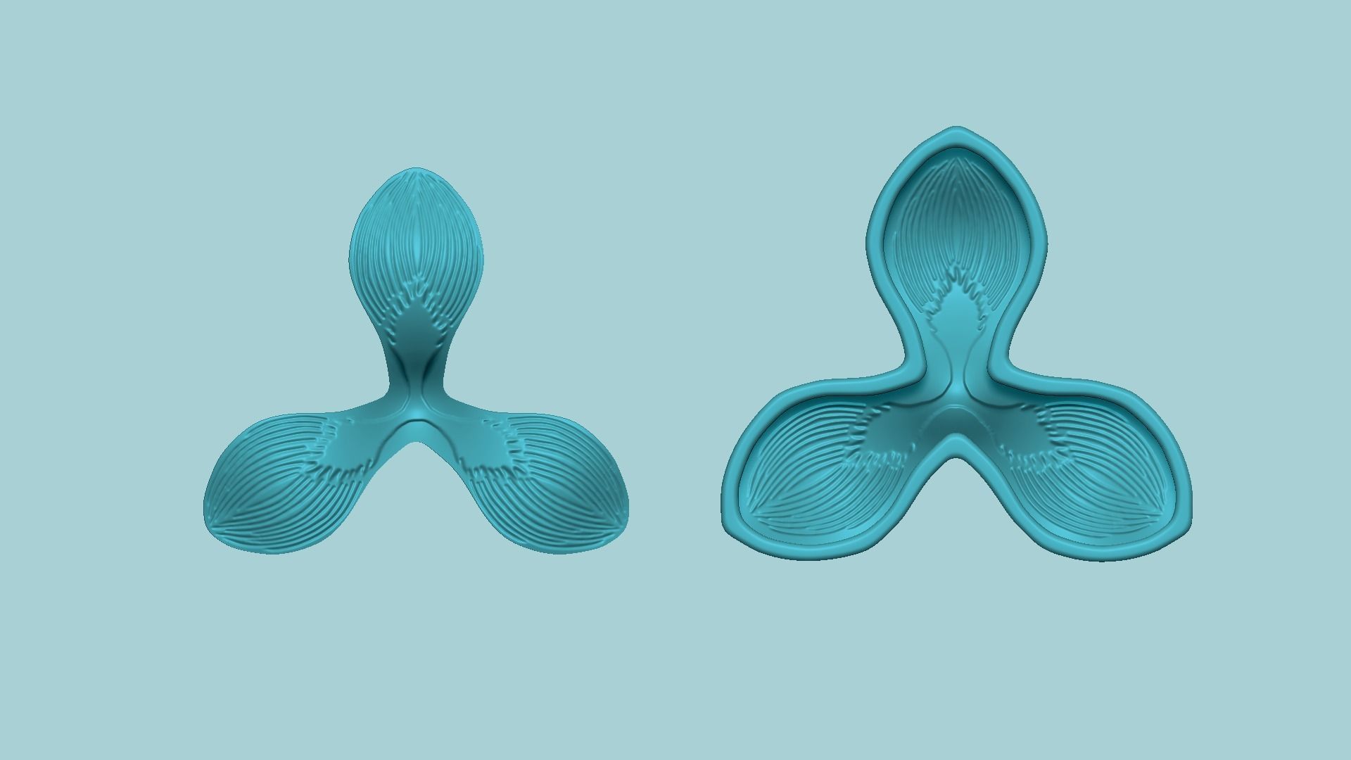 Amaryllis Flower - Molding Arrangement EVA Foam Craft 3D print model_1