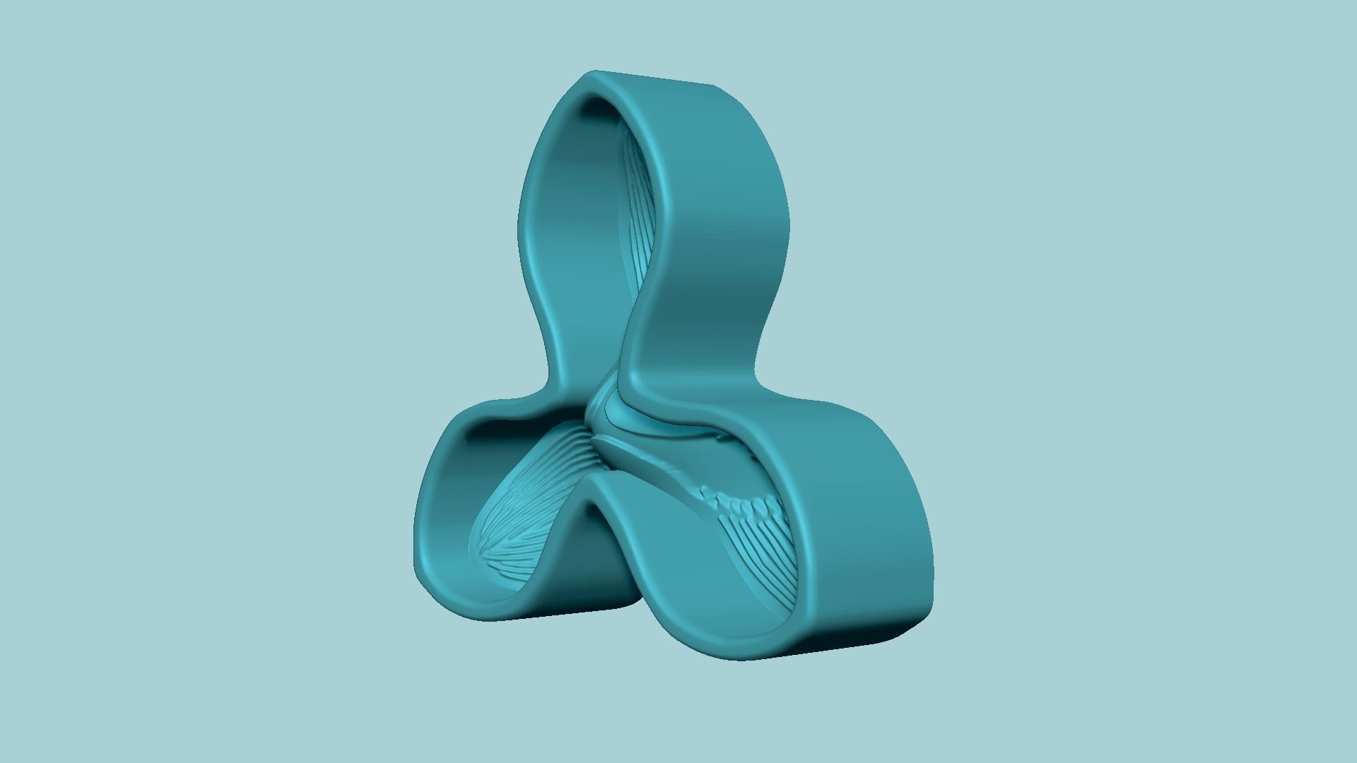 Amaryllis Flower - Molding Arrangement EVA Foam Craft 3D print model_8