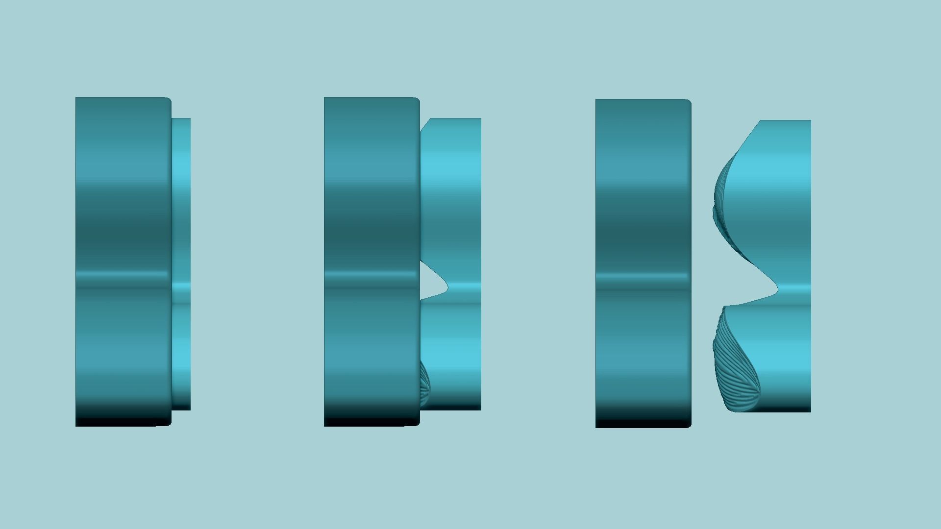 Amaryllis Flower - Molding Arrangement EVA Foam Craft 3D print model_11