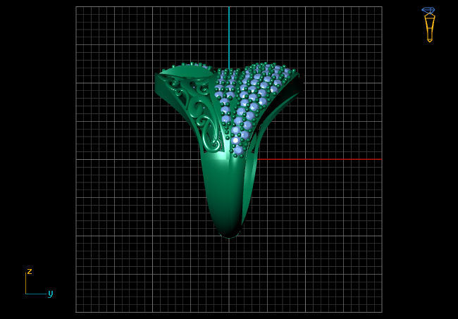 New Ring Models 76 3D print model_4