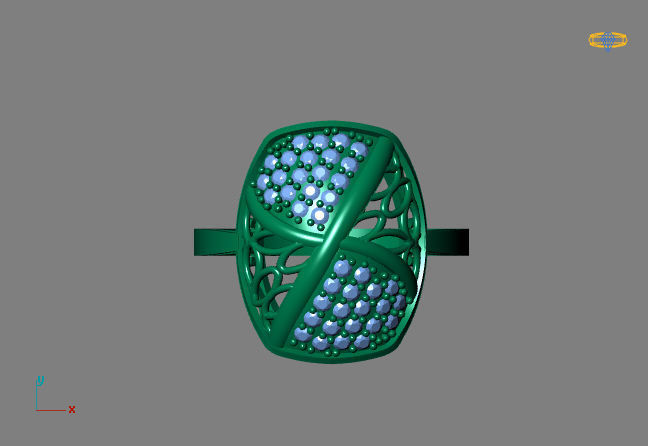 New Ring Models 75 3D print model_2