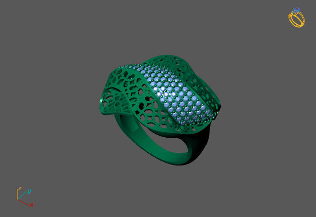 New Ring Models 71 3D print model_1