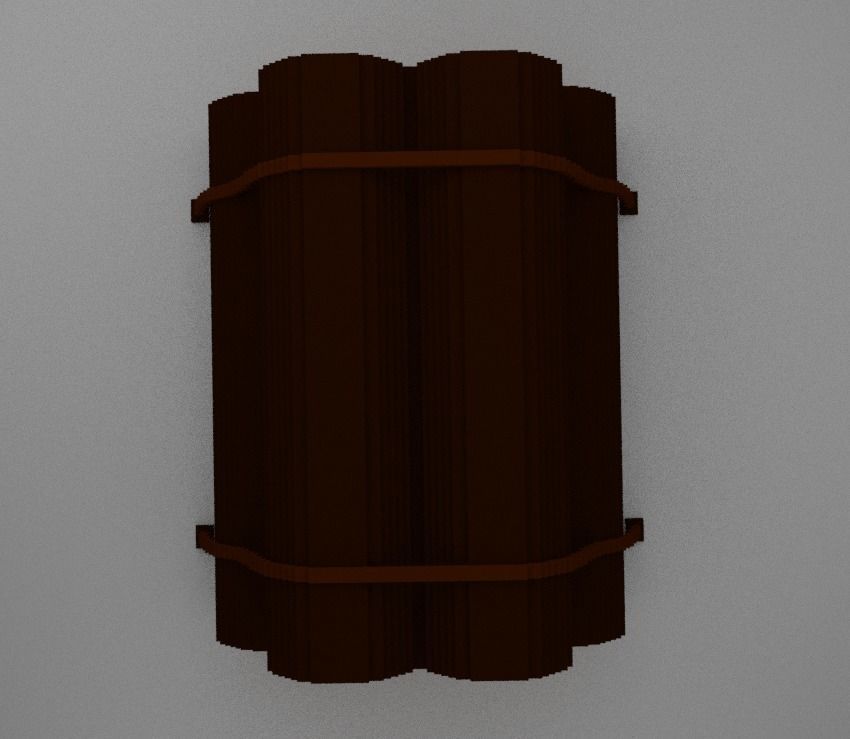 Voxel logs 3D model_3